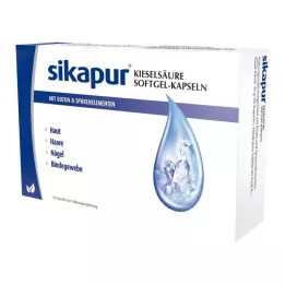 SIKAPUR Kapsułki softgel kwasu krzemowego z biotyną, 30 szt