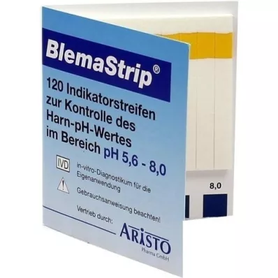BLEMASTRIP Paski testowe pH 5,6-8,0, 120 szt