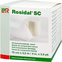 ROSIDAL SC Bandaż uciskowy miękki 10 cm x 3,5 m, 1 szt