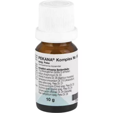 Kompleks Pekana numer 6 6 spag.Globulki Peka (10 g)