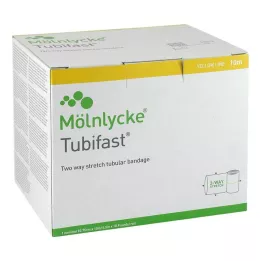 TUBIFAST Stretch 2-drożny 10,75 cmx10 m żółty, 1 szt