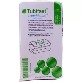 TUBIFAST Stretch 2-drożny 5 cmx1 m zielony, 1 szt