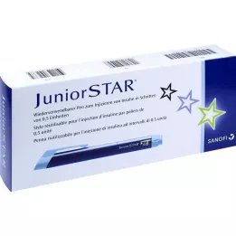 JUNIORSTAR Urządzenie wtryskowe niebieskie, 1 szt
