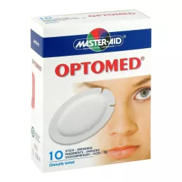 OPTOMED Kompresy oczne sterylne samoprzylepne, 10 szt