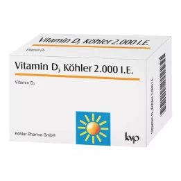 VITAMIN D3 KÖHLER 2 000 kapsułek I.U., 120 szt