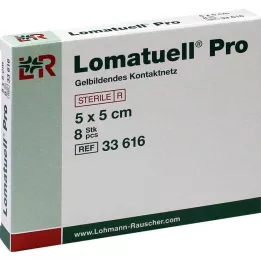 LOMATUELL Na sterylne 5x5 cm, 8 szt