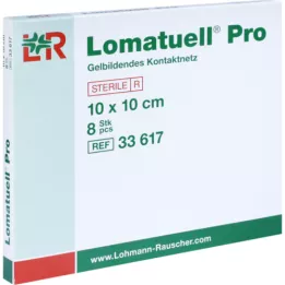 LOMATUELL Pro 10x10 cm sterylny, 8 szt