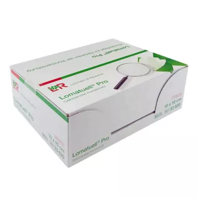 LOMATUELL Pro 10x10 cm sterylne, 50 szt