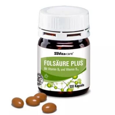 SOVITA CARE Kwas foliowy Plus, 120 kapsułek