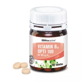 SOVITA ACTIVE Witamina B12 Opti 100 tabletek, 180 szt