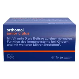 ORTHOMOL Junior C plus tabletki do żucia dzika jagoda, 30 szt