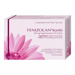 FENIZOLAN Combi 600 mg dopochwowo ovulum+2% krem, 1 p