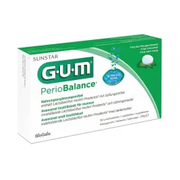 GUM Pastylki do ssania Periobalance, 30 szt
