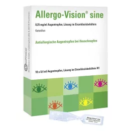 ALLERGO-VISION sine 0,25 mg/ml AT w pojedynczej dawce, 10X0,4 ml