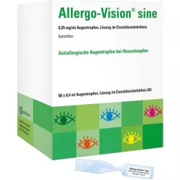 ALLERGO-VISION sine 0,25 mg/ml AT w pojedynczej dawce, 50X0,4 ml