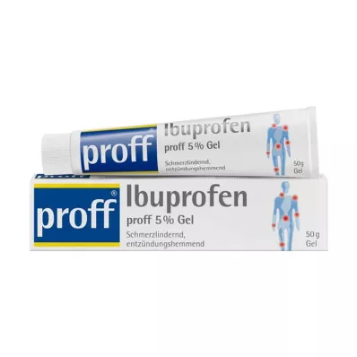 Ibuprofen proff 5% żel, 50 g Ibuprofen proff 5% żel, 50 g