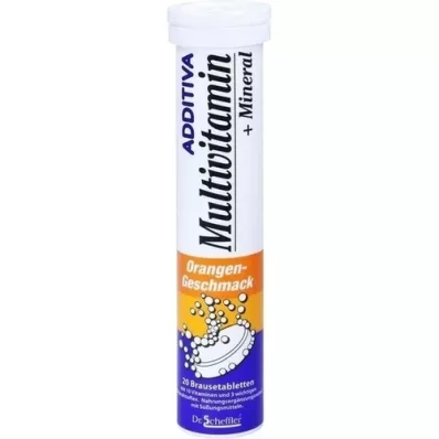 ADDITIVA Multivit +Mineral Orange R tabletki musujące, 20 szt