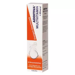 ADDITIVA Multivit +Mineral Orange R tabletki musujące, 20 szt