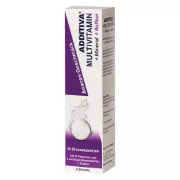 ADDITIVA Multivit.+Mineral+Coff.Pineapple R Br.-Tabl., 20 szt