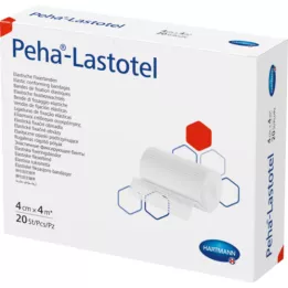 PEHA-LASTOTEL Bandaż mocujący 4 cmx4 m, 20 szt