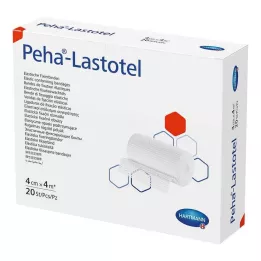 PEHA-LASTOTEL Bandaż mocujący 4 cmx4 m, 20 szt