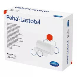 PEHA-LASTOTEL Bandaż mocujący 6 cmx4 m, 20 szt
