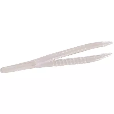 Pęseta jednorazowa sterylna plastikowa 12,5 cm, 10 szt