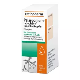 PELARGONIUM-RATIOPHARM Krople do oskrzeli, 20 ml