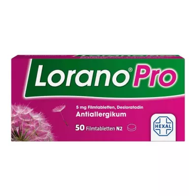 Tabletki powlekane LoranoPro 5 mg, 50 tabletek Tabletki powlekane LoranoPro 5 mg, 50 tabletek