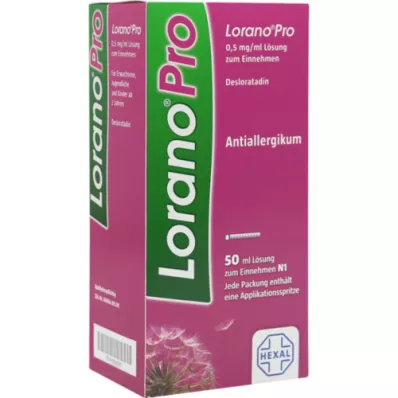 LORANOPRO 0,5 mg/ml Roztwór doustny, 50 ml