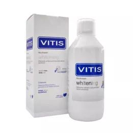 Wybielający płyn do płukania jamy ustnej Vitis, 500 ml