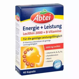 ABTEI Kapsułki Lecytyna 2000 Plus Witaminy z grupy B, 40 kapsułek