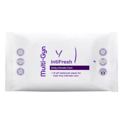 Chusteczki Multi-Gyn Intifresh, 12 szt Chusteczki Multi-Gyn Intifresh, 12 szt