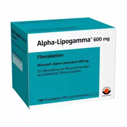 ALPHA-LIPOGAMMA Tabletki powlekane 600 mg, 100 szt