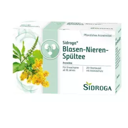 SIDROGA Torebka filtrująca Bladder Kidney Flush Tea, 20X2,0 g