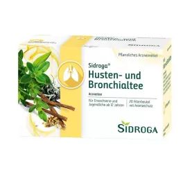 SIDROGA Torebka filtrująca na kaszel i oskrzela, 20X2,0 g