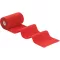 IDEALAST-samoprzylepny kolorowy bandaż 4 cmx4 m czerwony, 1 szt