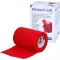 IDEALAST-samoprzylepny kolorowy bandaż 8 cm x 4 m czerwony, 1 szt