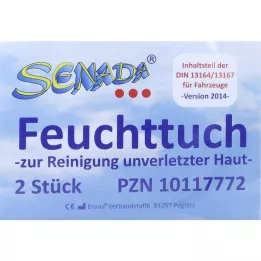 SENADA Chusteczka nawilżana, 2 szt