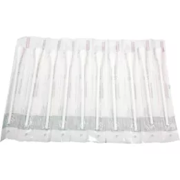 WATTESTÄBCHEN Plastikowa duża głowica 15 cm sterylna, 10X1 szt