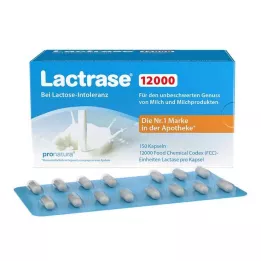 LACTRASE 12 000 FCC kapsułek, 150 szt