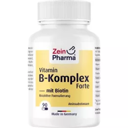 VITAMIN B KOMPLEX+Biotin Forte Kapsułki, 90 szt