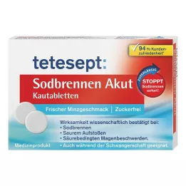 Tetesept ostra zgaga tabletki do żucia, 20 szt