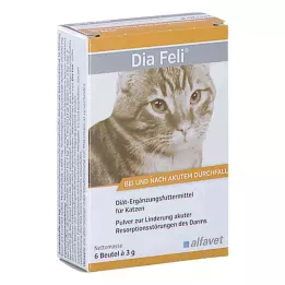 DIA FELI Proszek dla kotów, 6X3 g