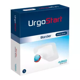 URGOSTART Opatrunek piankowy Border 8x8 cm, 10 szt