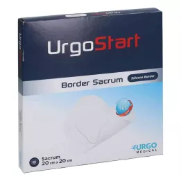 URGOSTART Border Sacrum 20x20 cm Piankowy opatrunek na ranę, 5 szt