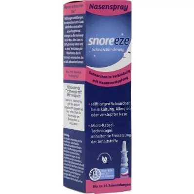 SNOREEZE Snore relief spray do nosa, 10 ml