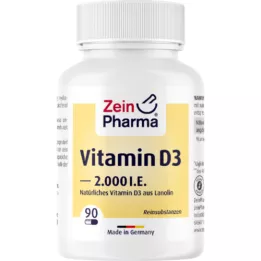 VITAMIN Kapsułki D3 2000 j.m., 90 szt