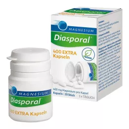 MAGNESIUM DIASPORAL 400 kapsułek ekstra, 20 kapsułek