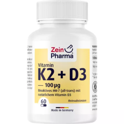 VITAMIN Kapsułki K2 MENAQ7, 60 kapsułek